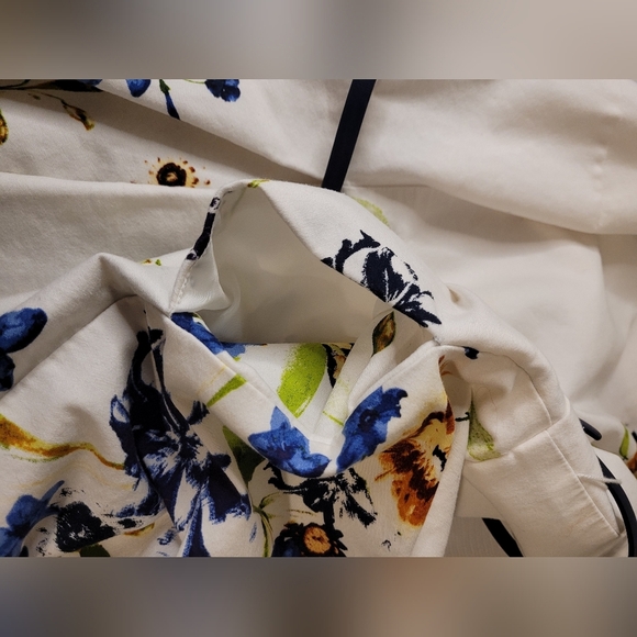 Signature Darby Established 1962 Floral Fit & Flare Tea Length Dress sz 10 - Picture 7 of 16